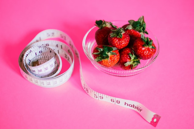 Strawberries and measuring tape 1172019