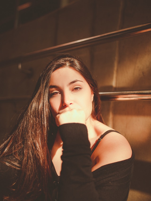 Woman in black top 3367679